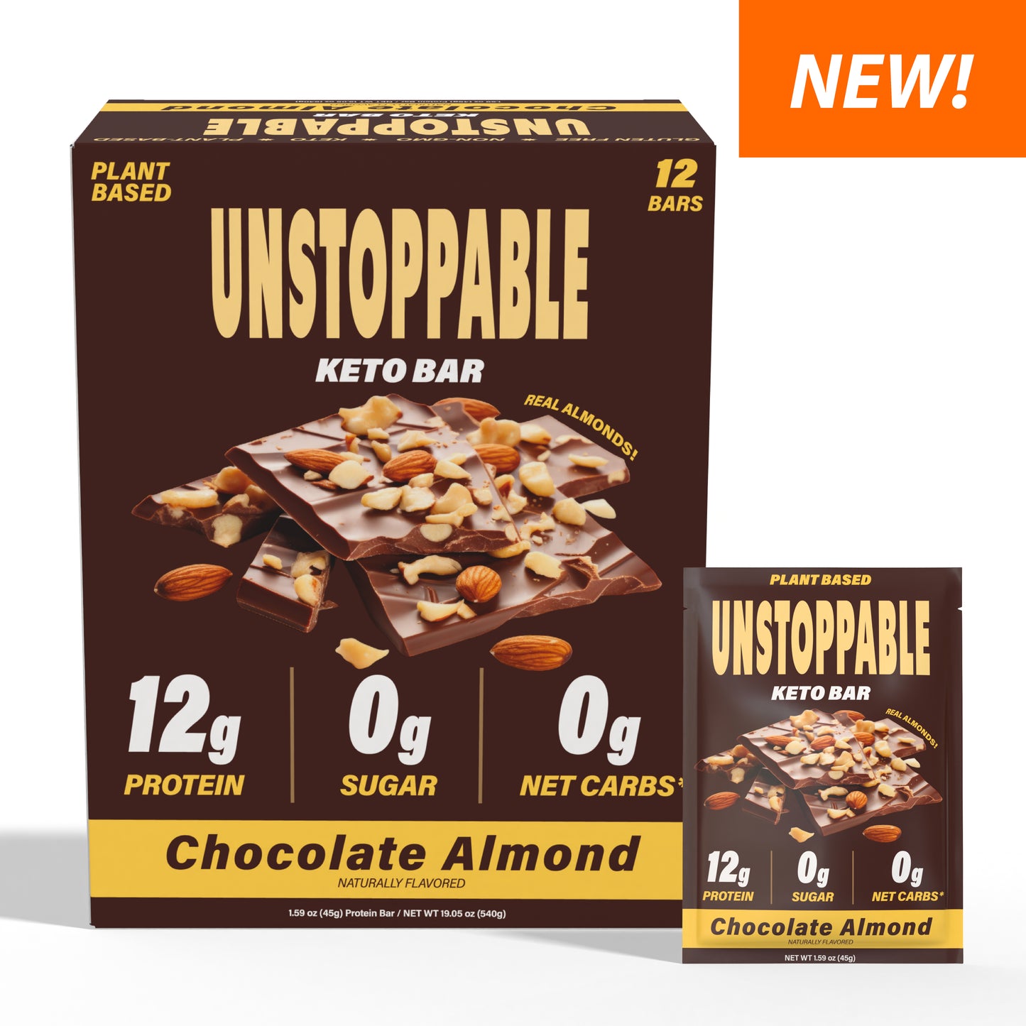 Chocolate Almond (12 Bars)